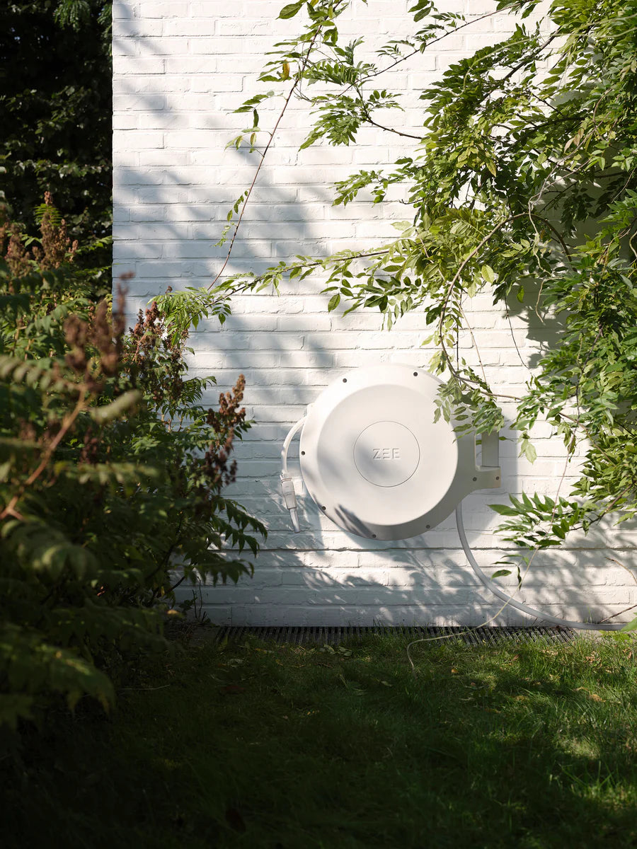 Mirtoon slanghaspel 30m Wit