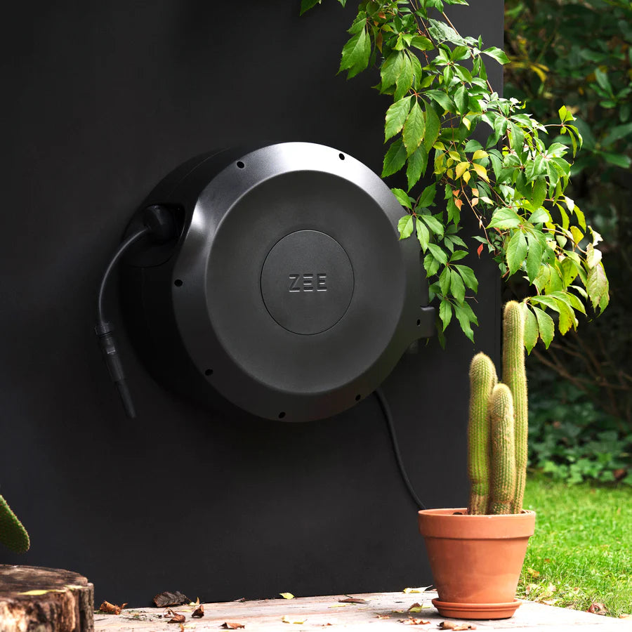 Mirtoon slanghaspel 30m Zwart