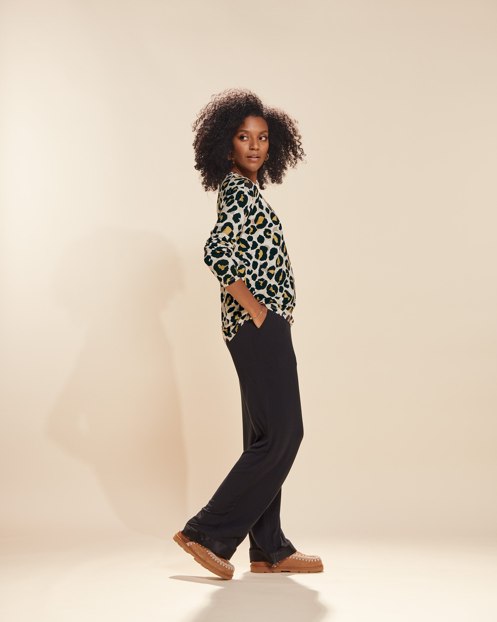 Denna Fedelia Top lange mouw - XL