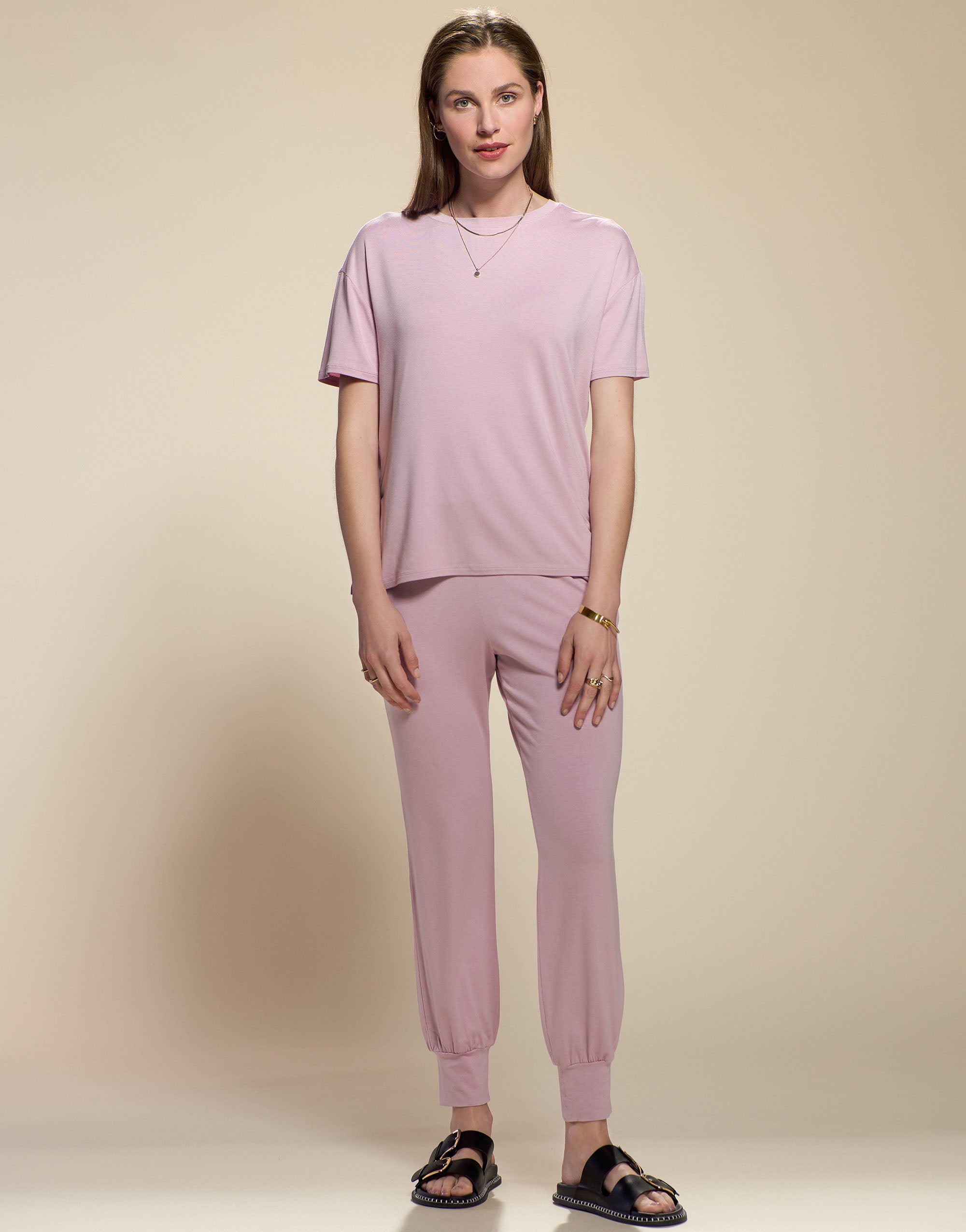 Denna Uni Top korte mouw - L