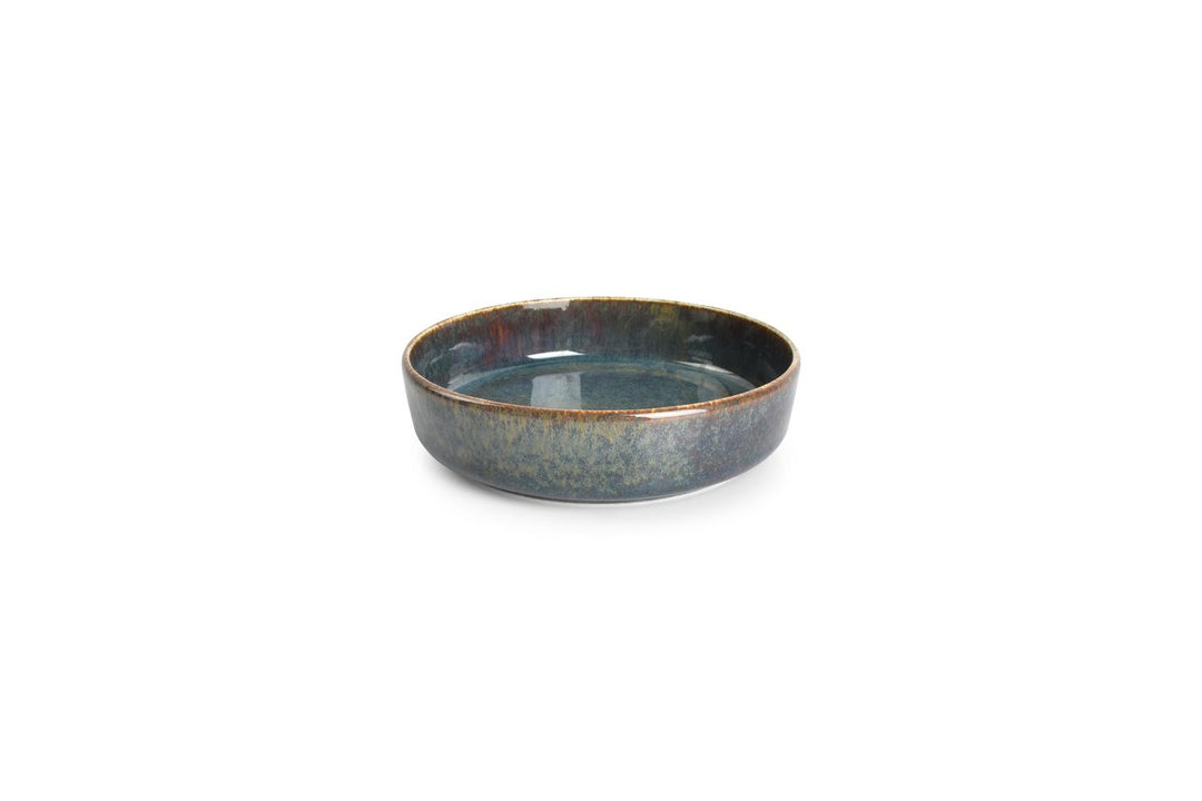 Diep bord 16xH4cm groen Pila - Set van 2