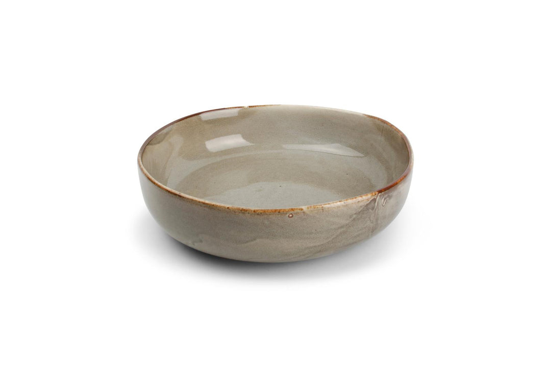 Diep bord 22xH6cm concrete Studio Urban (set van 4) - Set van 4