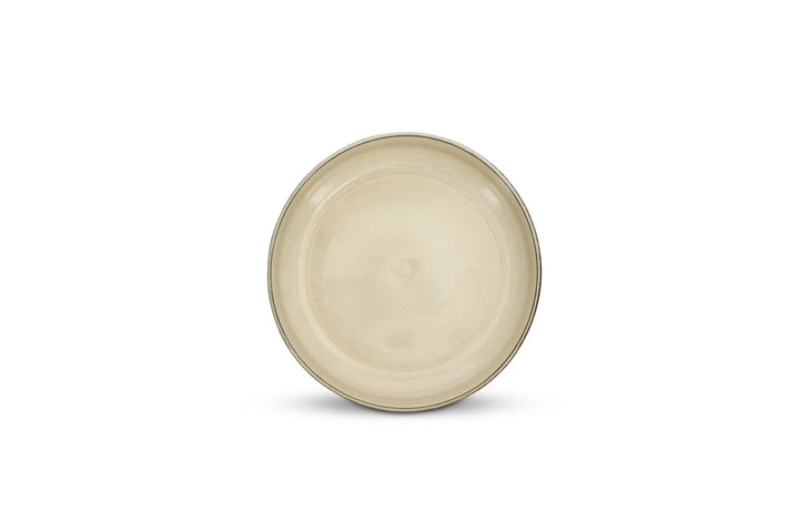 Diep bord (pasta bord) 22xH6cm ivoor Meridian - Set van 2