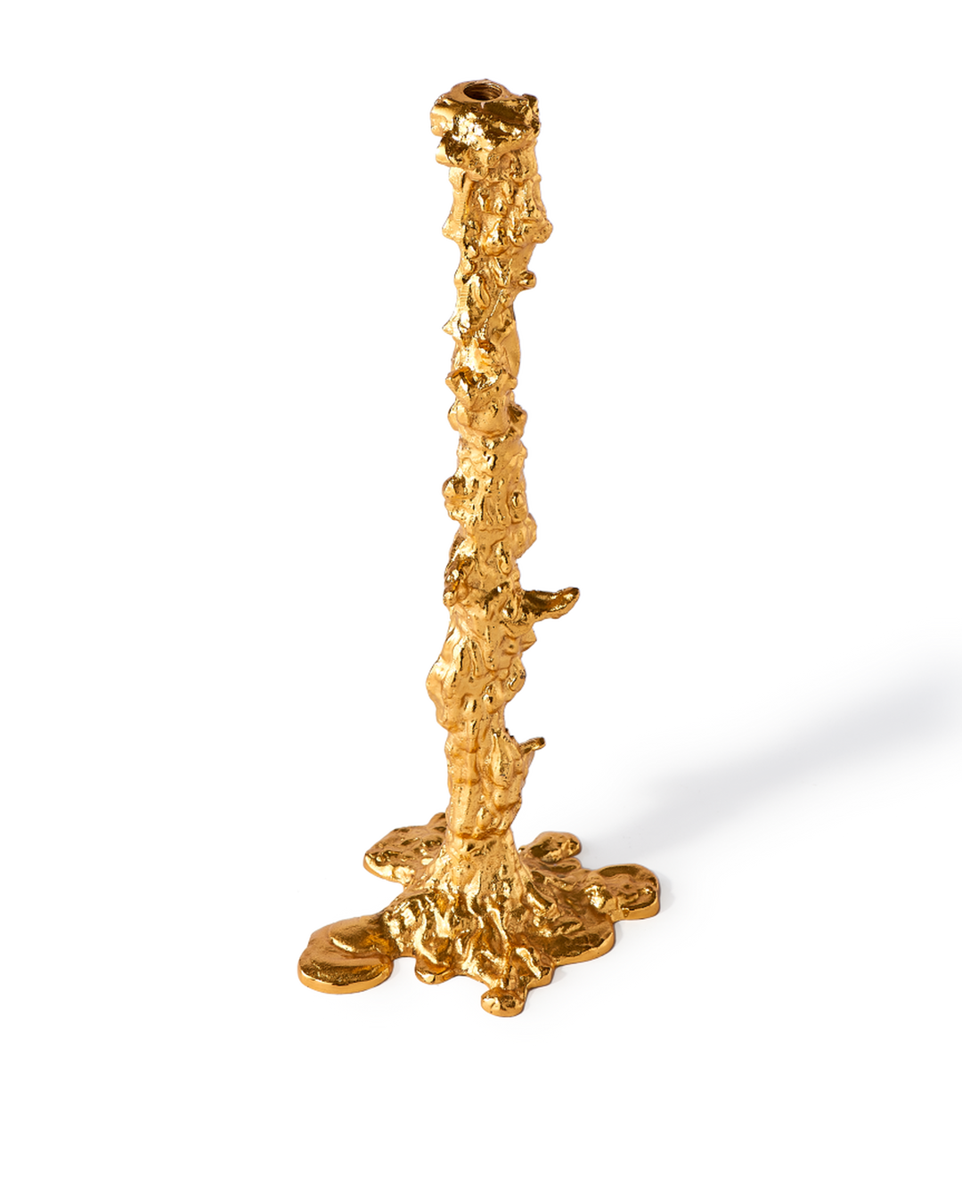 Polspotten - Kandelaar Drip Goud XXL
