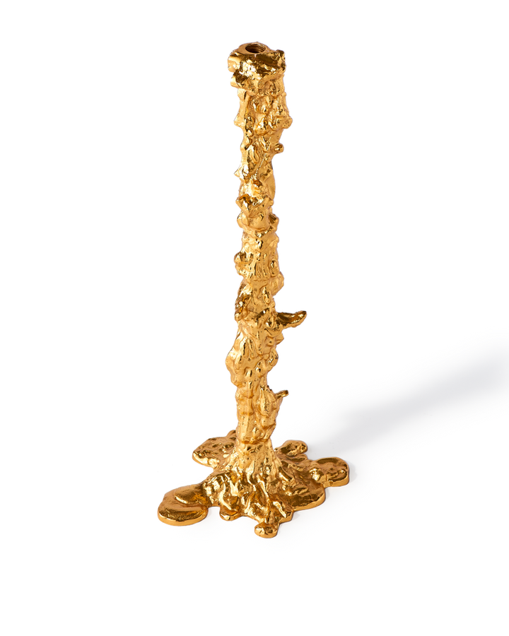 Polspotten - Kandelaar Drip Goud XXL