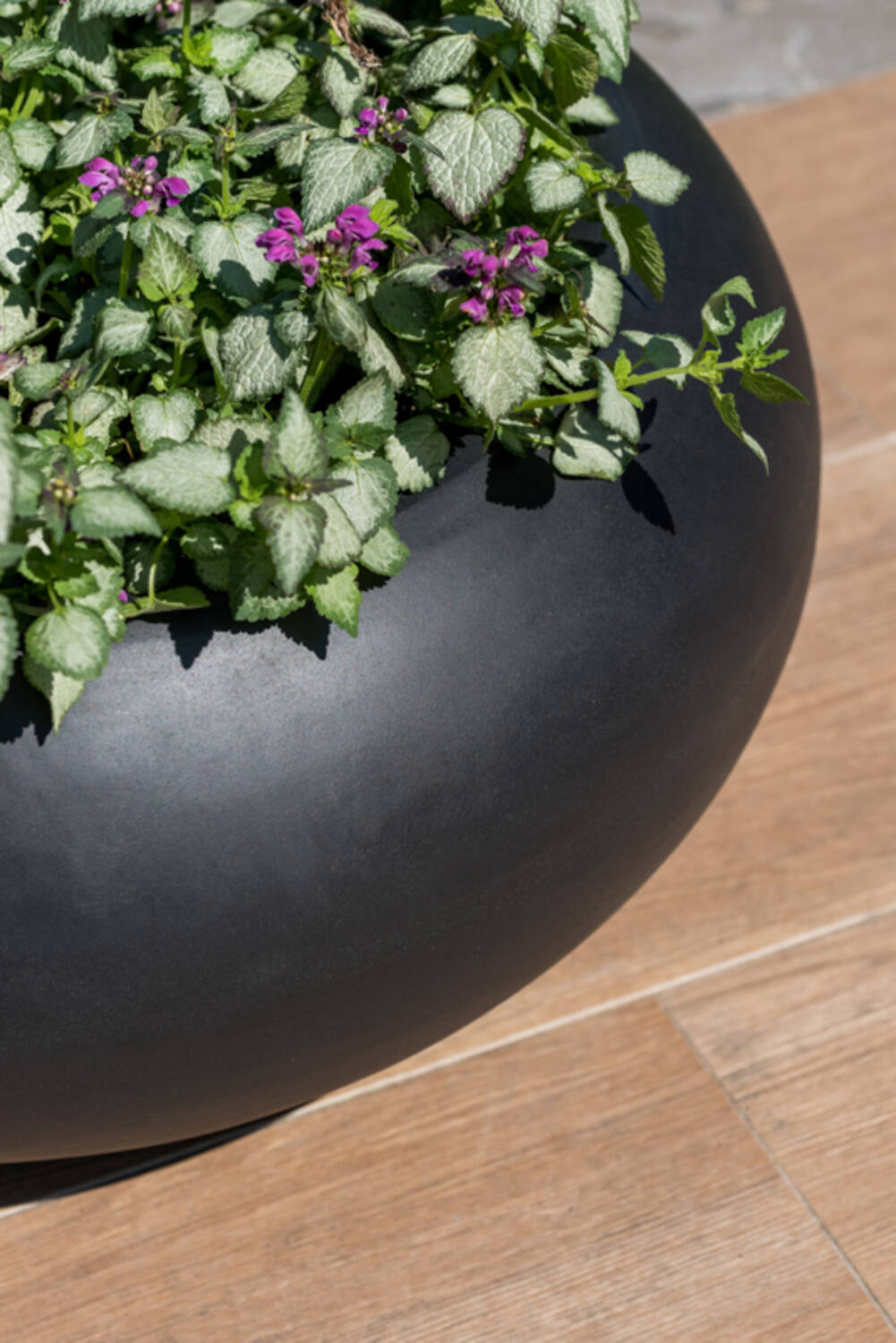 Pottery Pots - Bloempot Cora S, Zwart