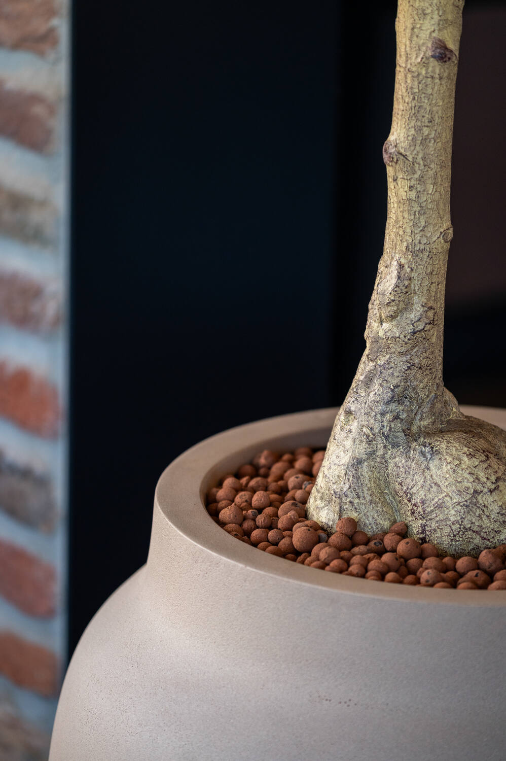 Pottery Pots - Bloempot Hera  L, Taupe