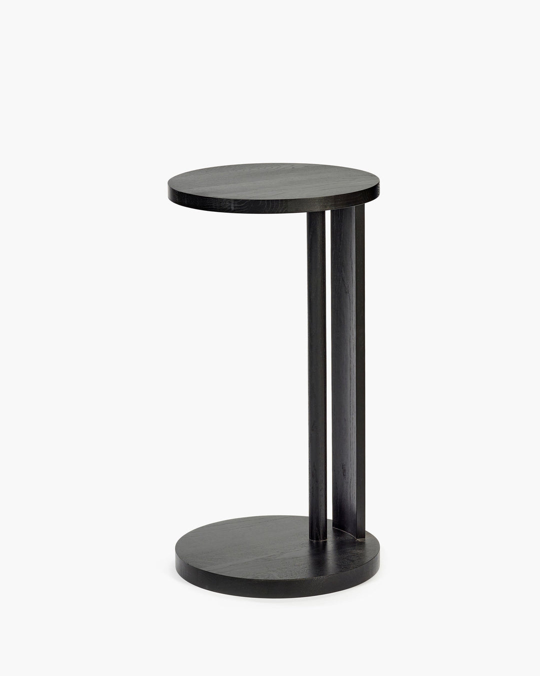 Bijzettafel Hoog Eik Zwart Aura