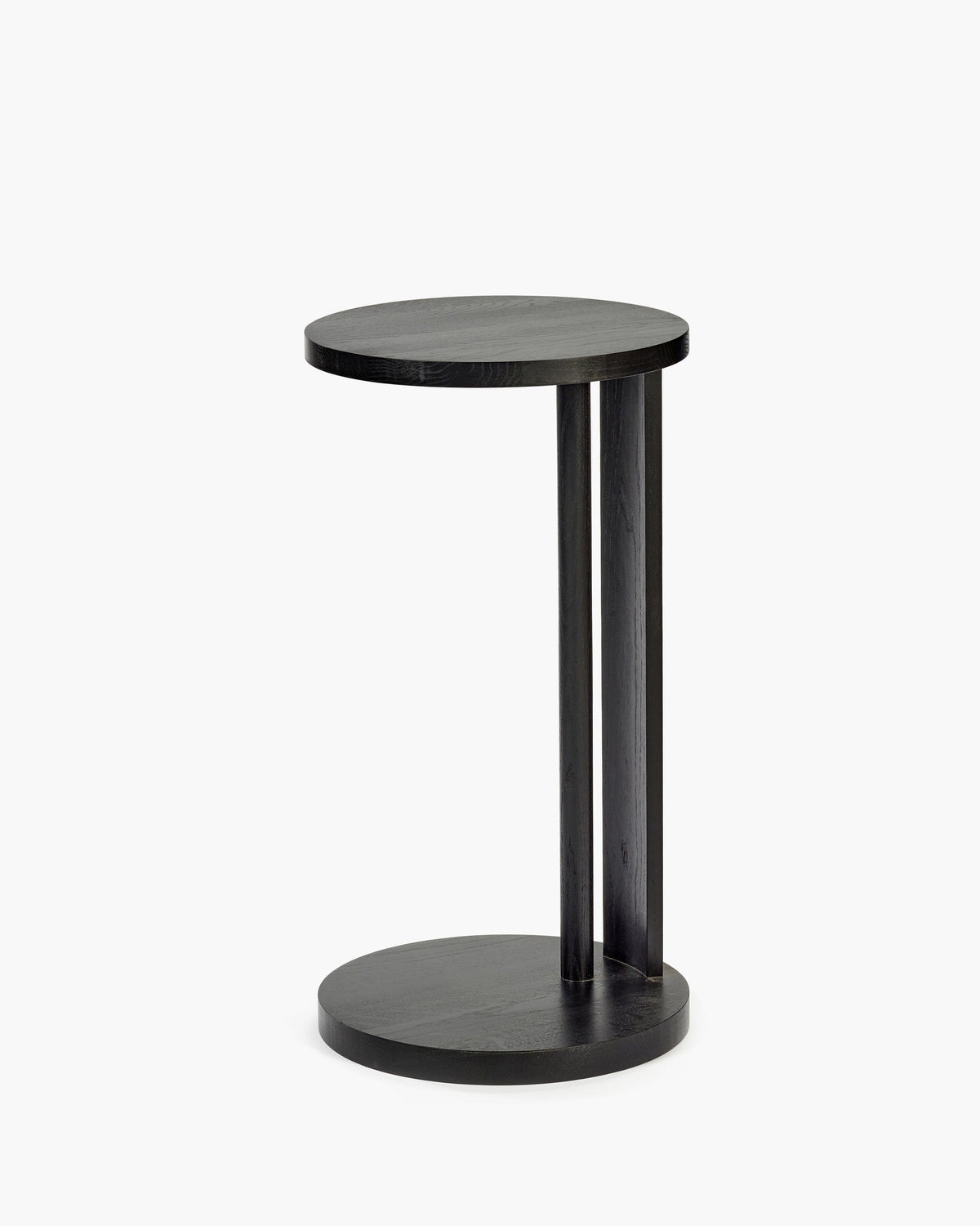 Bijzettafel Hoog Eik Zwart Aura