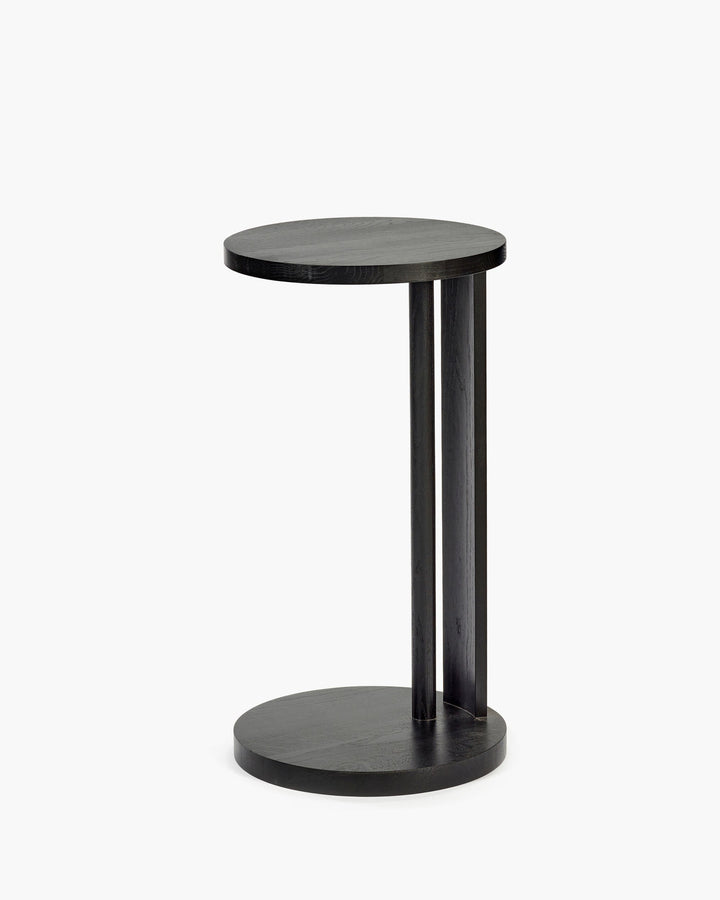 Bijzettafel Hoog Eik Zwart Aura