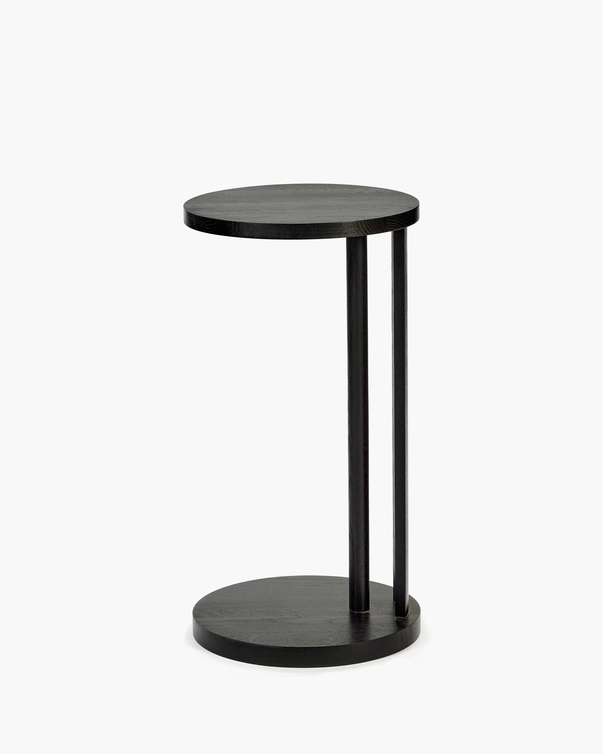 Bijzettafel Hoog Eik Zwart Aura