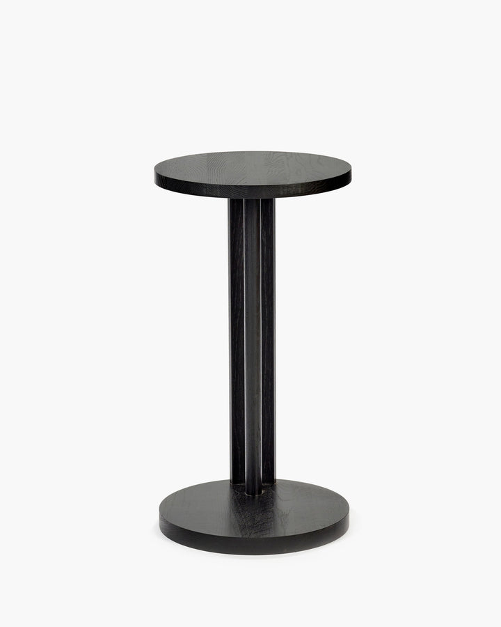 Bijzettafel Hoog Eik Zwart Aura