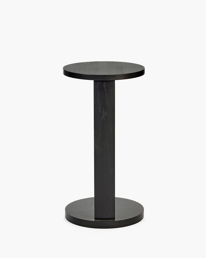 Bijzettafel Hoog Eik Zwart Aura