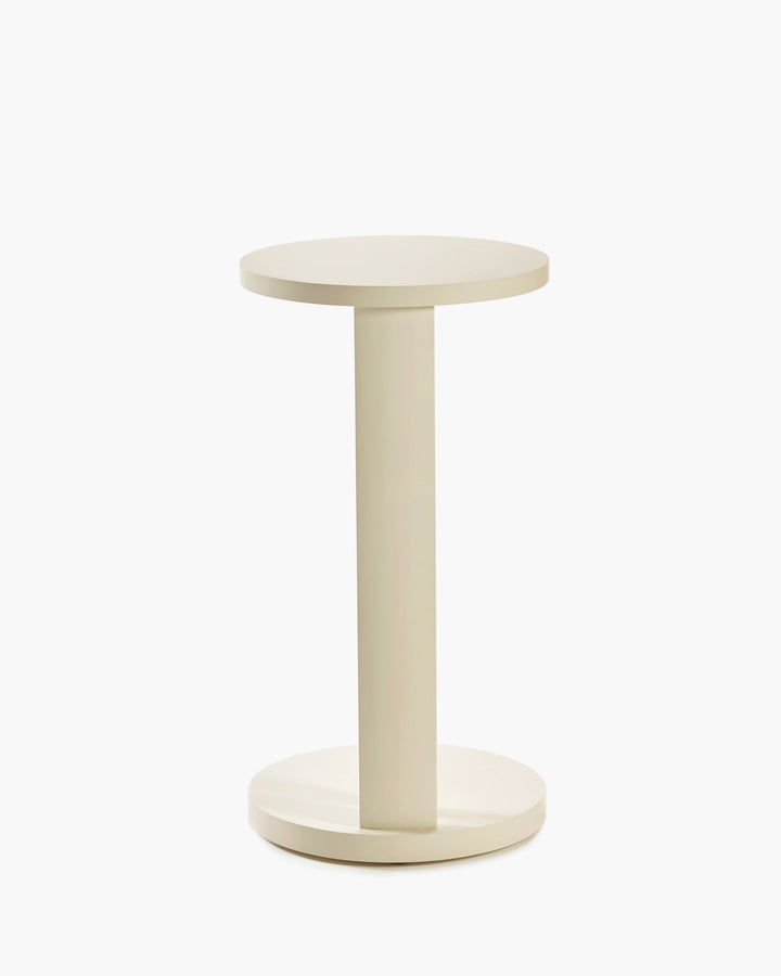 Bijzettafel Hoog Beuk Crème Aura