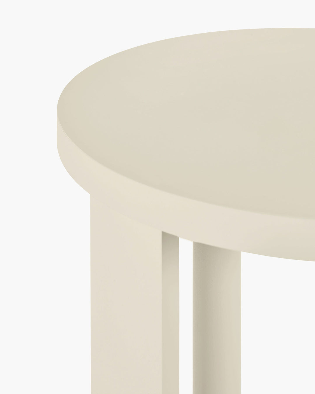 Bijzettafel Hoog Beuk Crème Aura