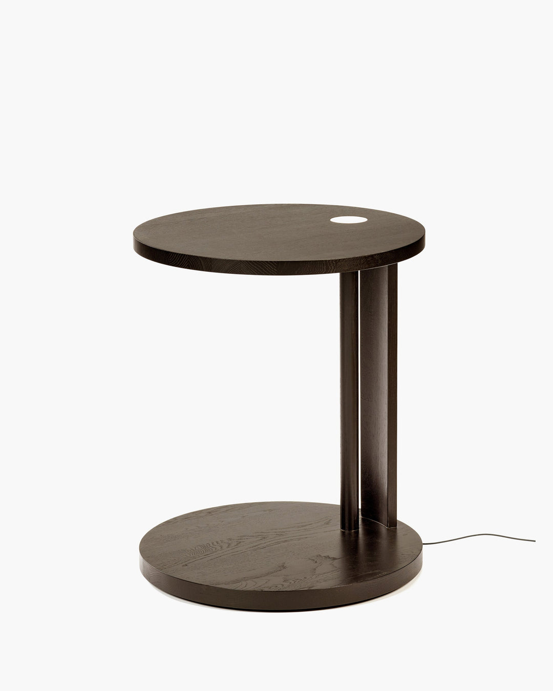 Bijzettafel S met Licht Eik Bruin Aura