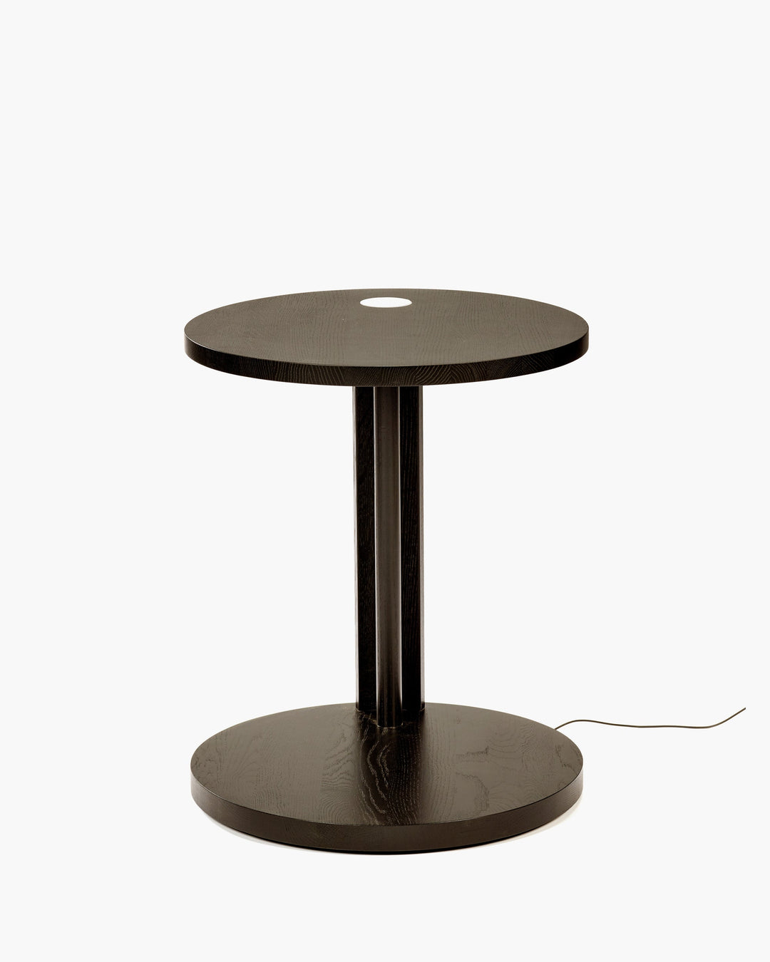 Bijzettafel S met Licht Eik Bruin Aura