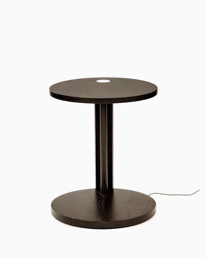 Bijzettafel S met Licht Eik Bruin Aura
