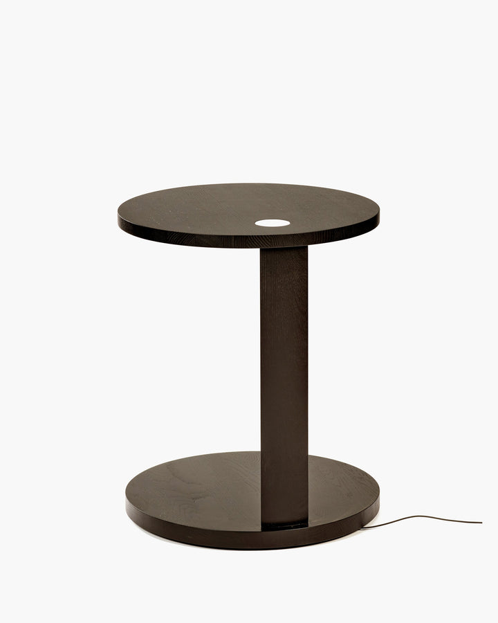 Bijzettafel S met Licht Eik Bruin Aura