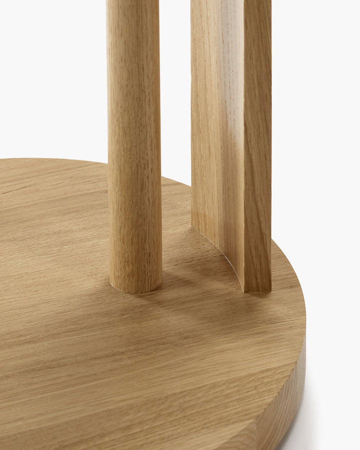 Bijzettafel S met Licht Eik Naturel Aura