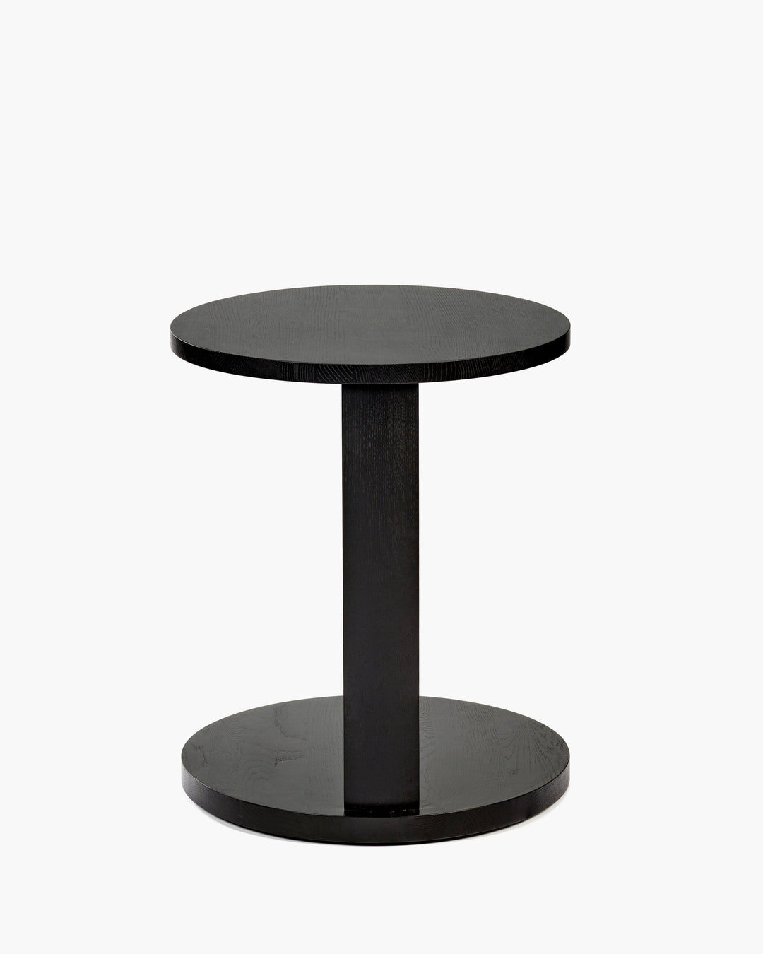Bijzettafel Laag Eik Zwart Aura