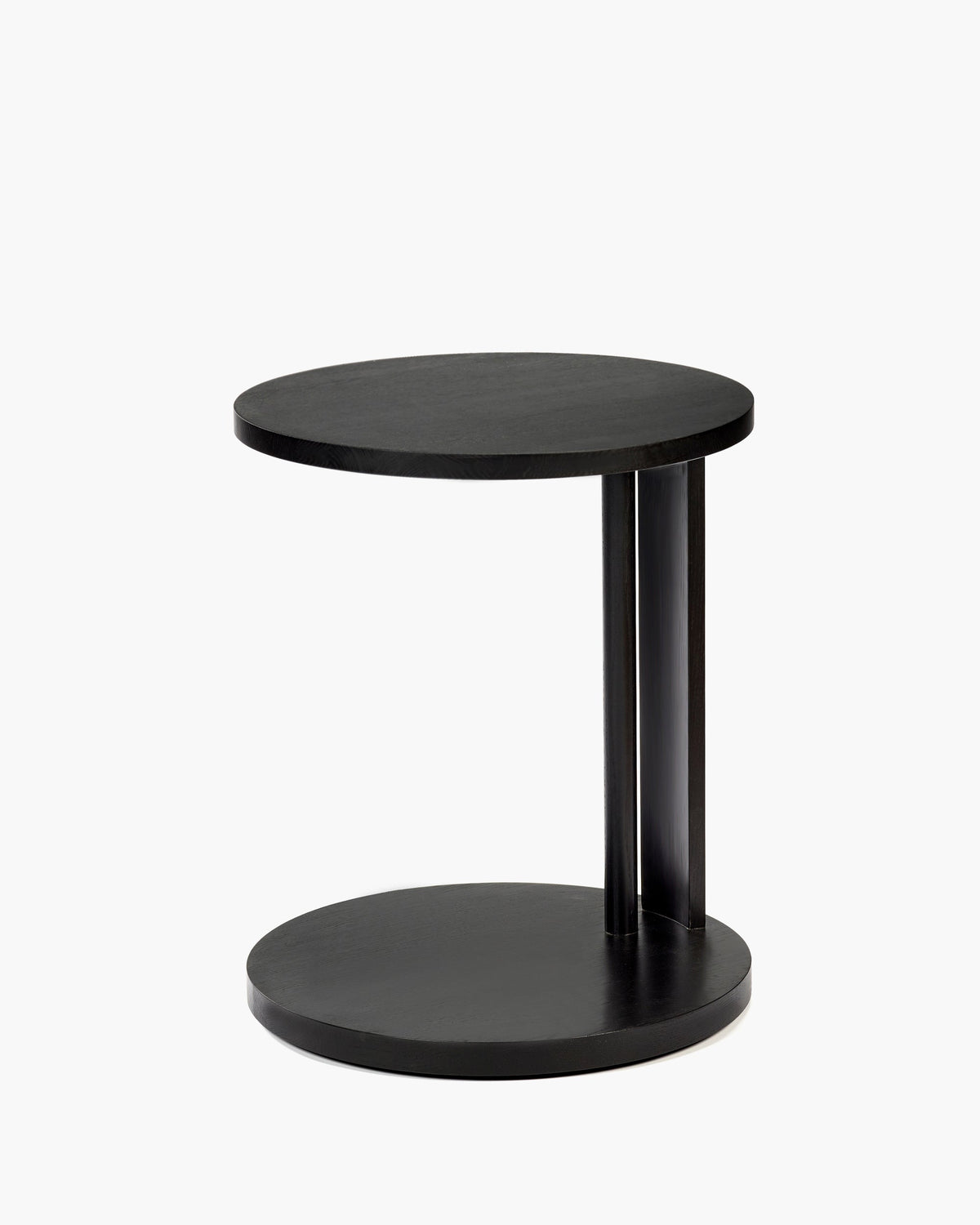 Bijzettafel Laag Beuk Zwart Aura