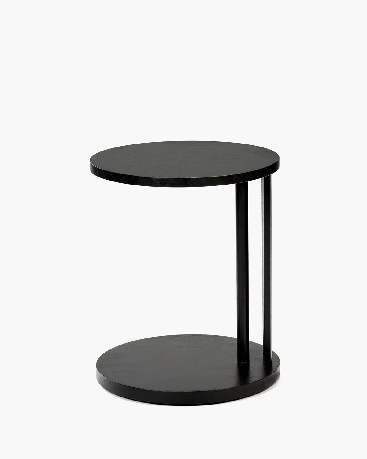 Bijzettafel Laag Beuk Zwart Aura