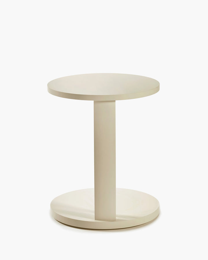 Bijzettafel Laag Beuk Crème Aura