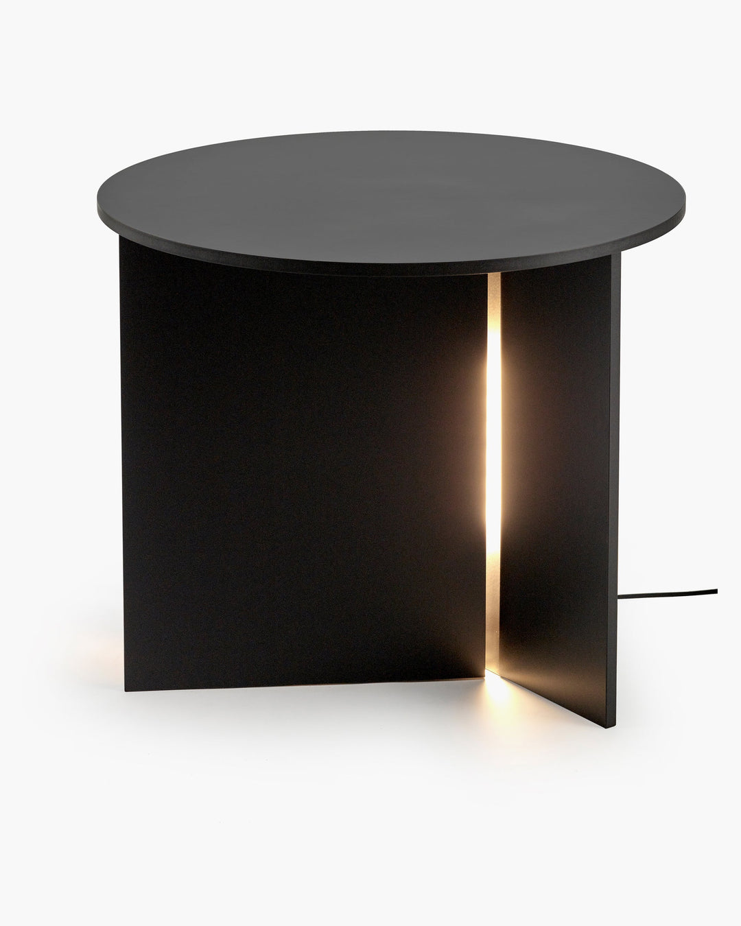 Bijzettafel met Licht Zwart Stella