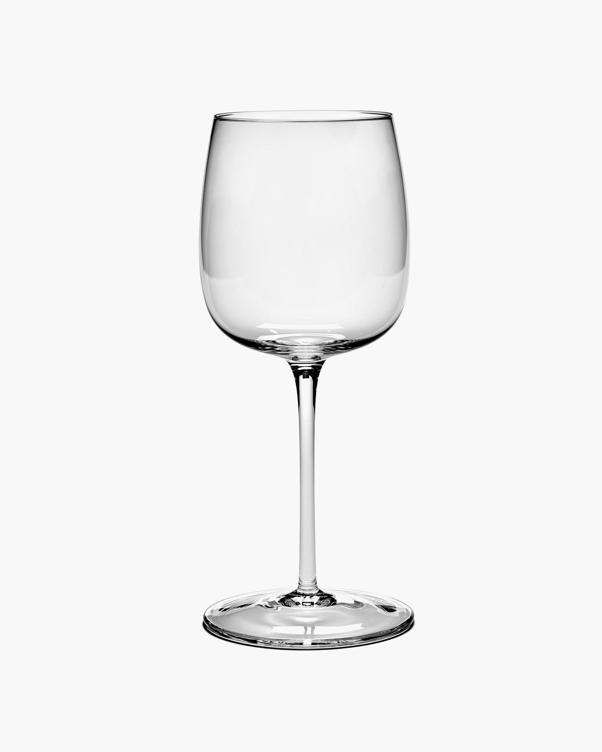 Rode Wijnglas Gebogen Passe-Partout - Set van 4
