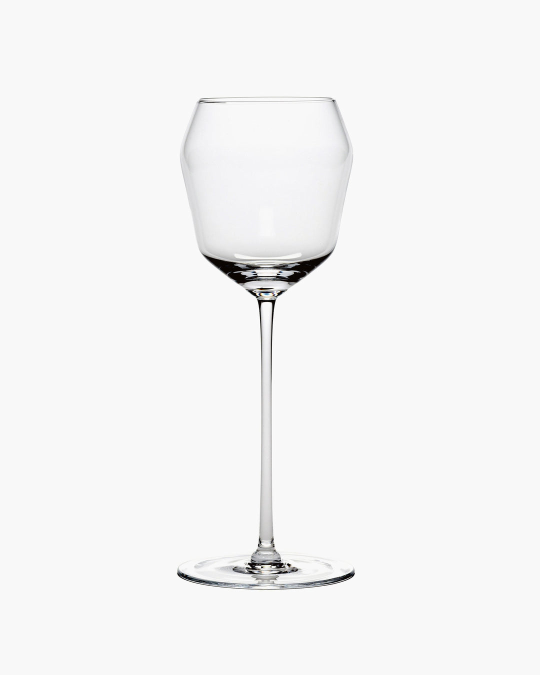 Rode Wijnglas Transparant Billie - Set van 4