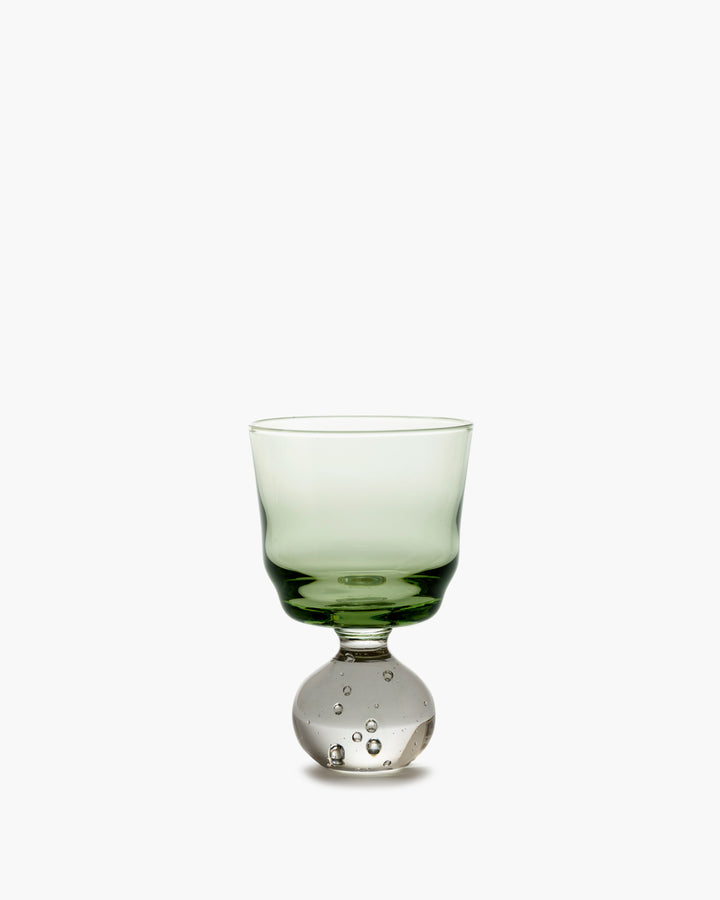 Serax - Bela Silva - Glas op Voet S Groen Eternal Snow - Set van 6