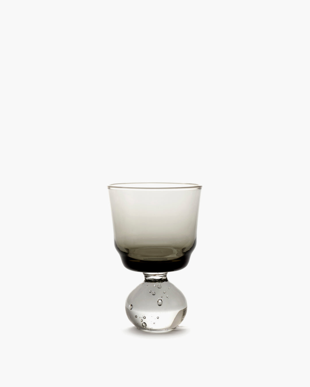 Serax - Bela Silva - Glas op Voet S Smoky Grijs Eternal Snow - Set van 6