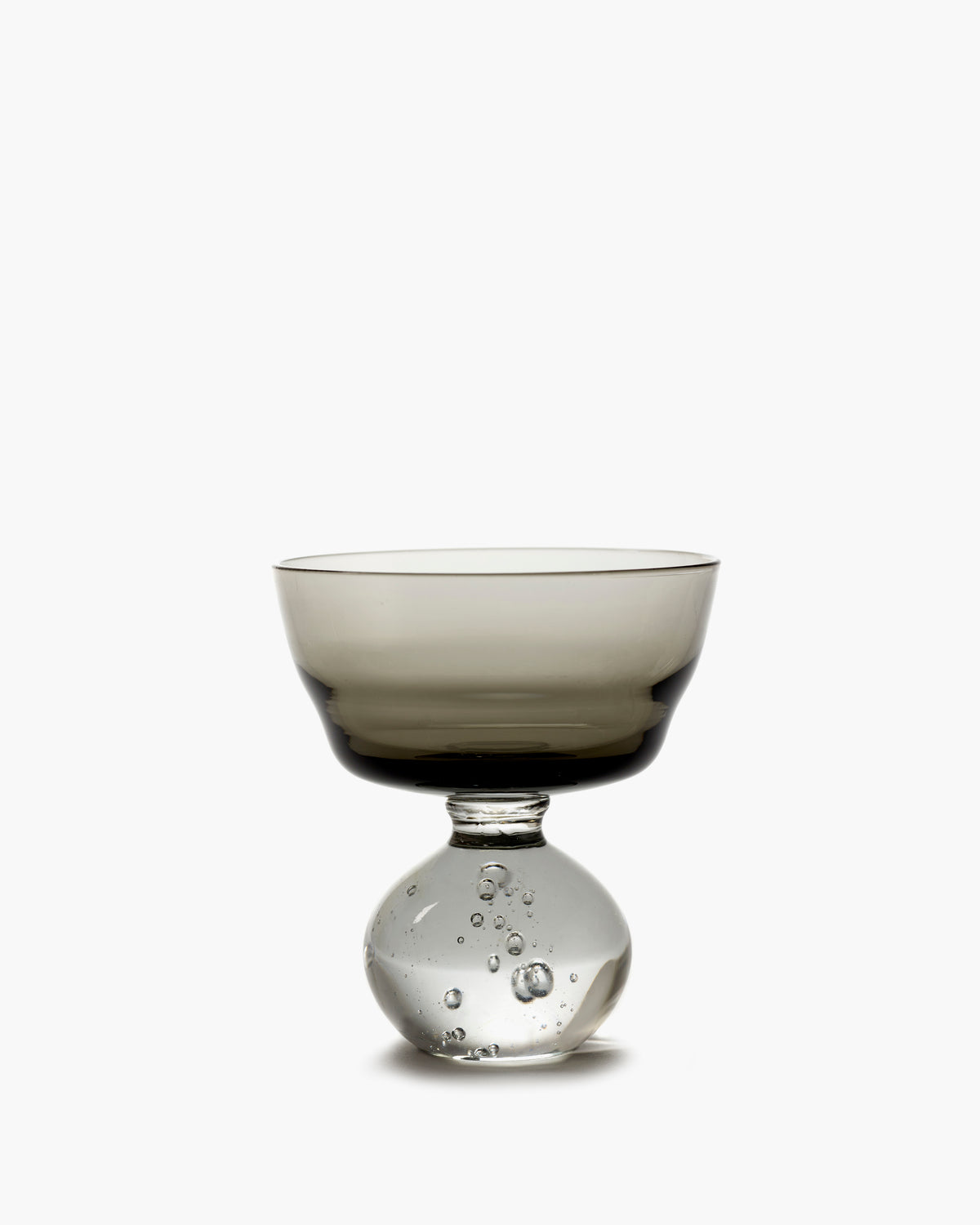 Serax - Bela Silva - Glas op Voet M Smoky Grijs Eternal Snow - Set van 6