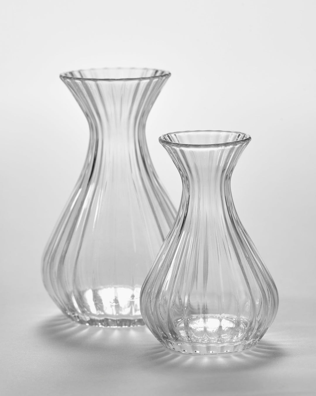 Karaf XS Geribbeld Inku - Set van 2