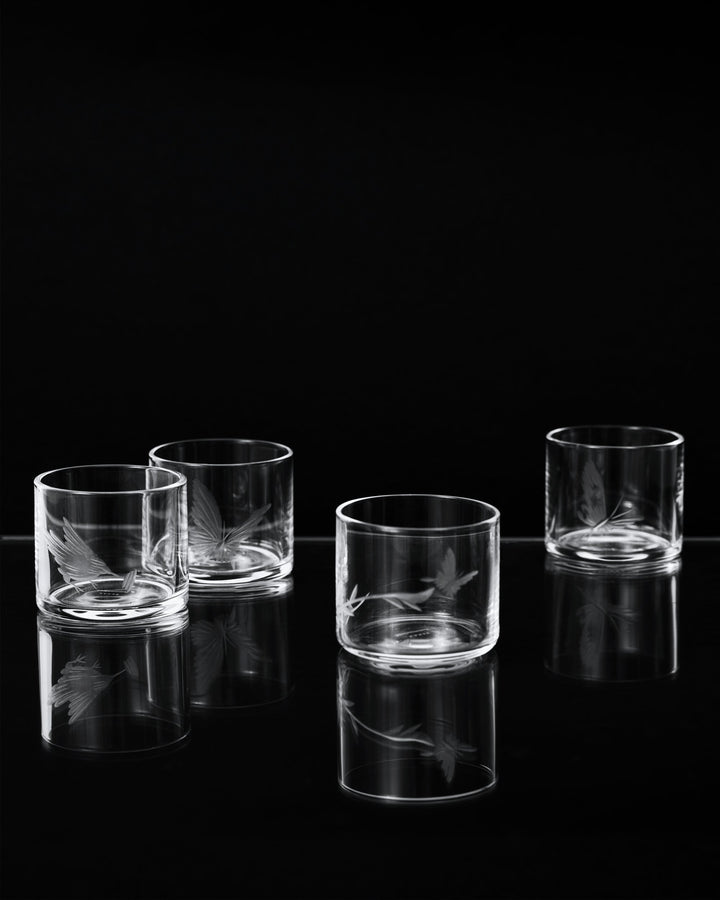 Shotglas Gegraveerd Unity - Set van 4