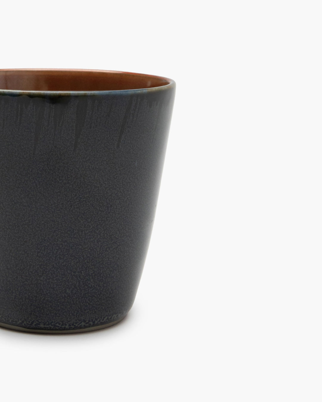 Conische Beker S Dark Blue/Rust