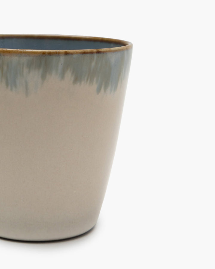 Conische Beker S Misty Grey/Smoky Blue