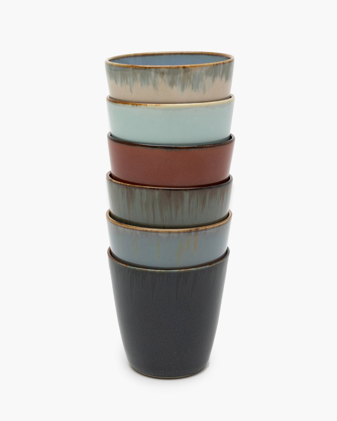 Conische Beker S Misty Grey/Smoky Blue