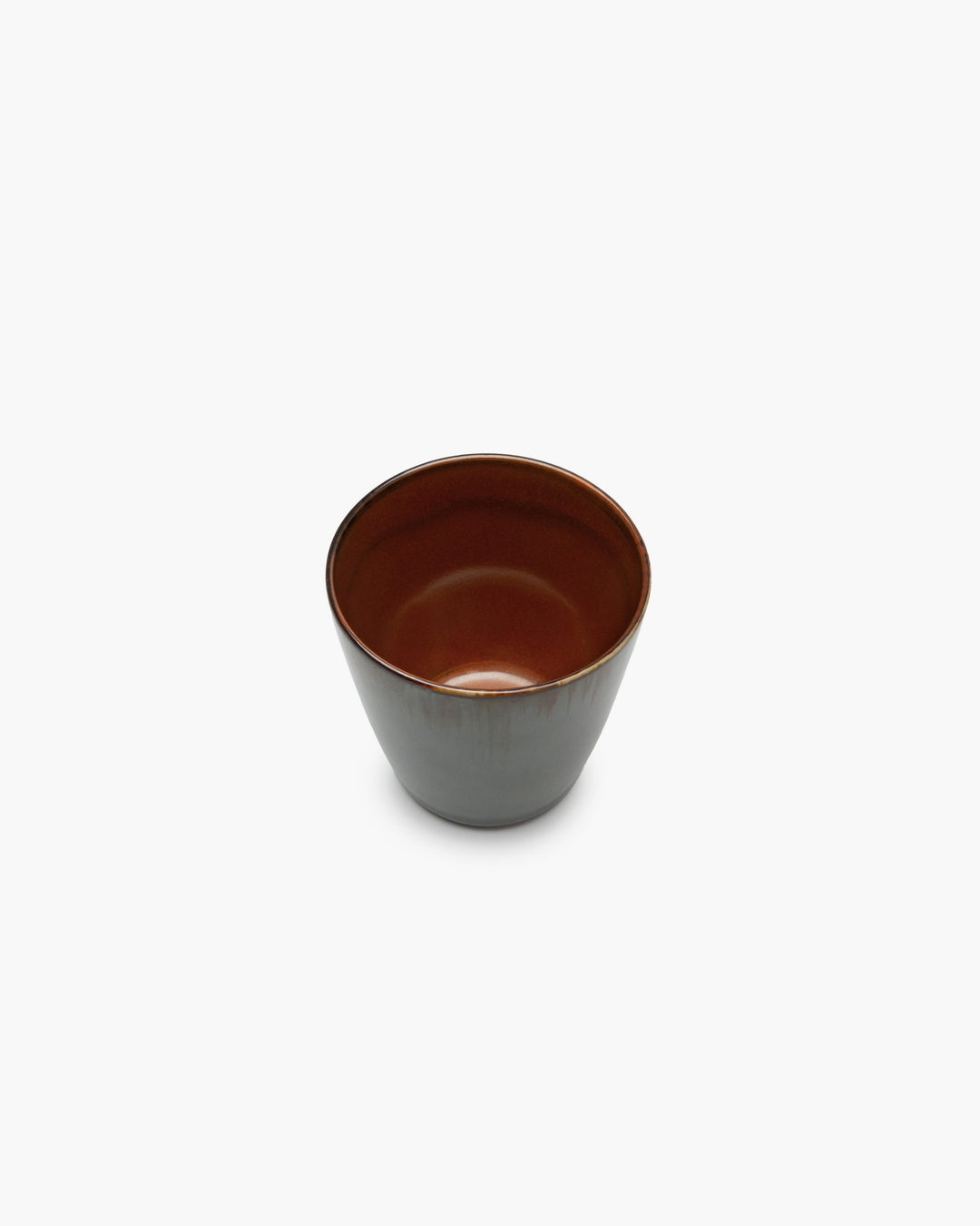 Conische Beker S Smoky Blue/Rust