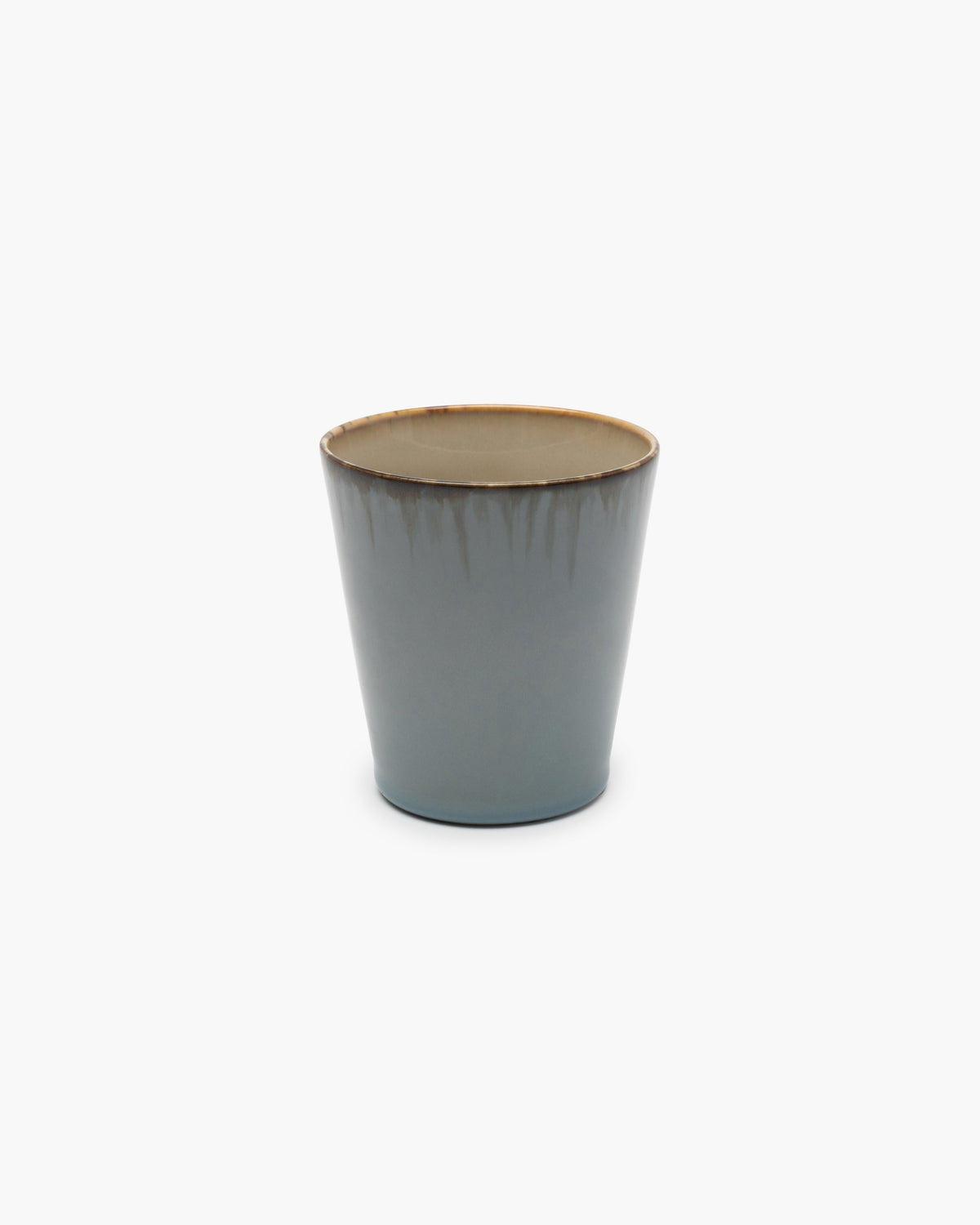 Serax - Anita Le Grelle - Conische Beker M Smoky Blue/Misty Grey