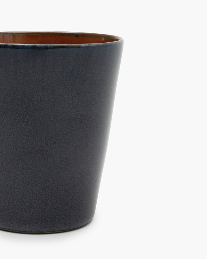 Conische Beker M Dark Blue/Rust