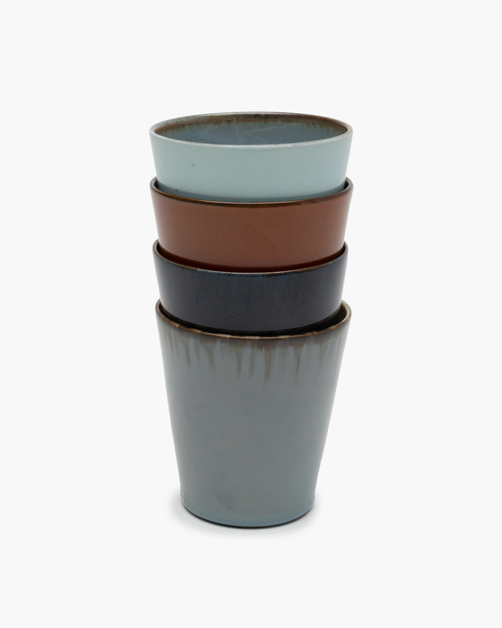 Conische Beker M Dark Blue/Rust