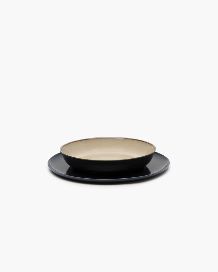 Diep Bord M Dark Blue/Misty Grey