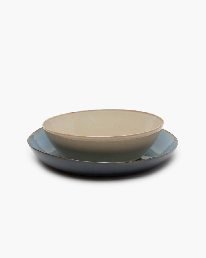 Serveerschaal Dark Blue/Smoky Blue