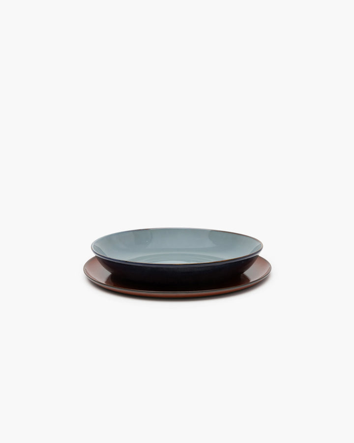 Diep Bord L Dark Blue/Smoky Blue