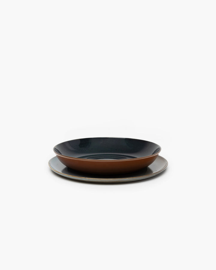 Diep Bord L Rust/Dark Blue