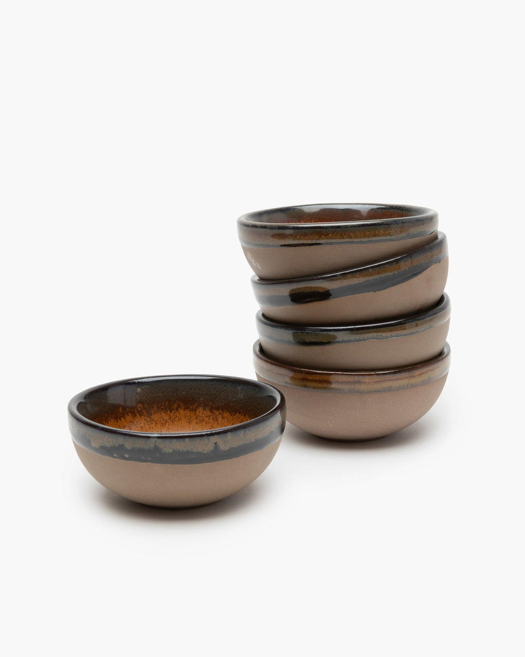 Kom XS Rusty Brown Surface - Set van 4