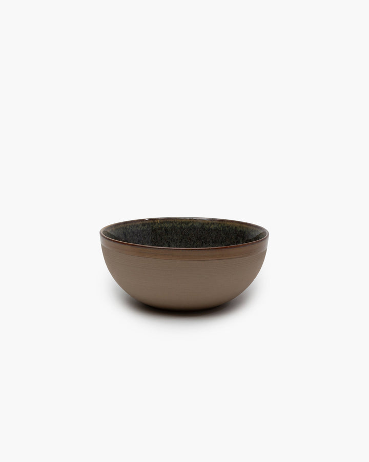 Serveerkom S Indi Grey Surface - Set van 2