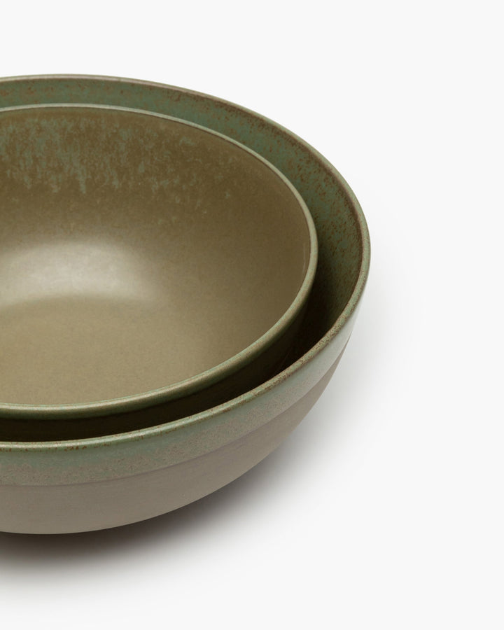 Serveerkom L Camo Green Surface